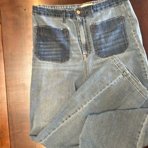 Women’s Jessica Simpson wide leg, high rise jeans size 32 pre-loved